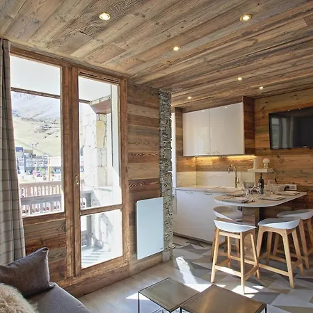 Appartement Résidence Rond Point Des Pistes Accès Direct Funiculaire Exposé Sud *