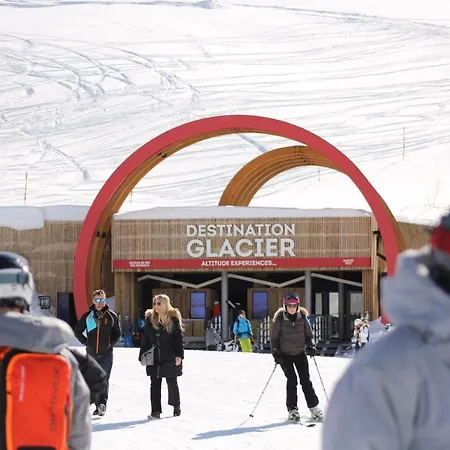 Rond Point Des Pistes Acces Direct Funiculaire Expose Sud * Tignes