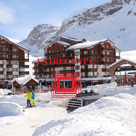 Apartment Rond Point Des Pistes Acces Direct Funiculaire Expose Sud Tignes